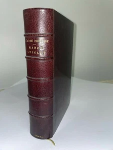 MANON LESCAUT 1875 Abbé PREVOST ILLUSTRIOUS by FLAMENG NUMBER SIGNED BINDING - Picture 1 of 11