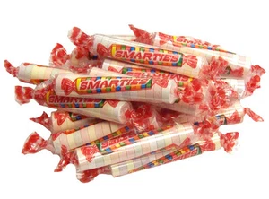 ONE POUND (1LB) SMARTIES BULK SUGAR CANDY PARTY FAVORS GOODY BAGS GIFTS FRESH!! - Picture 1 of 1