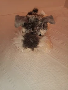 Aurora World Flopsie Plüschtier Ludwig Schnauzer Hund Stofftier, gebraucht - Bild 1 von 8