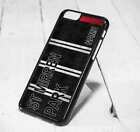 St Mirren, Personalised Phone Case - Bar Scarf style - Hard plastic case