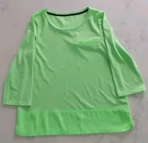 Gap Girls 3/4 Sleeve Green T-shirt Front Pocket Size XL 13 - Picture 1 of 8
