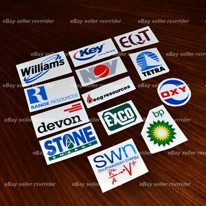 gasser oilfield hardhat sticker decal pack drilling gas oil