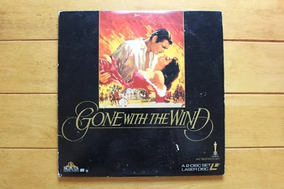 GONE WITH THE WIND LASERDISC LD 2 DISC GATEFOLD [81] - Изображение 1 из 4