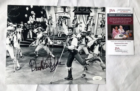 Dick Van Dyke Signed 8x10 Photo Mary Poppins JSA COA Cover