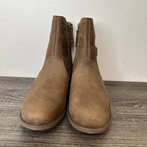 Teva Ellery wasserdichte Damen-Stiefeletten – Pekannussleder, US 6,5 - Bild 1 von 5