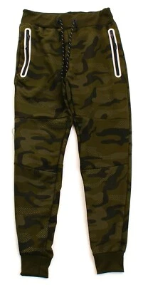 Pantalones de chándal deportivos XS Brooklyn Roots verde camuflaje para hombre grandes L nuevos con etiquetas Foto 1 de 2