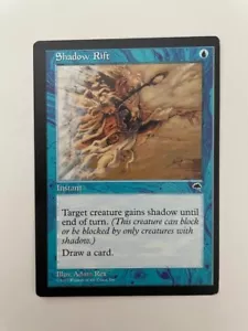 MTG MISPRINT MISCUT ERROR TEMPEST SHADOW RIFT OFF CENTER BLUE INSTANT COMMON - Picture 1 of 6