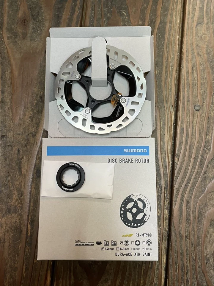 Shimano RT-MT900-S INT 140mm Center Lock Disc Brake Rotor For Dura-Ace XTR - Image 1 of 3