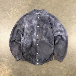 Cárdigan Sudadera Vintage Años 80 Tie Dye Champion Tejido Inverso Talla Pequeña - Imagen 1 de 7