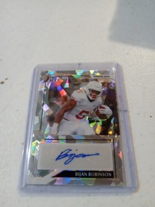 2022 PRO SET METAL BIJAN ROBINSON SILVER CRYSTAL AUTO PA-BR1  4/30