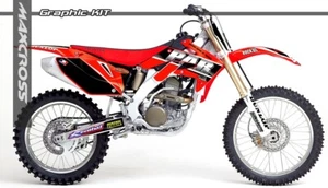 Maxcross Design Graphic kit Full Decal FOR HONDA 2004-2019 CRF250X CRF450X - Picture 1 of 2