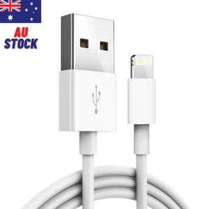 USB Cable Fast Charger cord Charging For Apple iPhone 7 8 X 11 12 13 Pro ipad AU - Picture 1 of 5