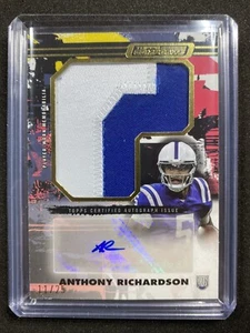 2023 Topps Composite Anthony Richardson Jumbo Rookie Patch Auto RPA 11/25 - Picture 1 of 2