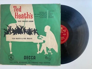 Ted Heath and His Music Ted Heath's Fats Waller Album LP vinyl UK Jasmine - Picture 1 of 6