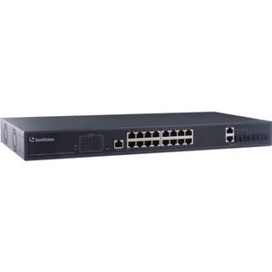 Geovision GV-APOE1611-V2 Long Distance 16-port 10/100/1000 Mbps Web Managed Base - Picture 1 of 2