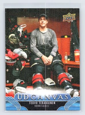 2023-24 Upper Deck Series 2 Teuvo Teravainen #C137 UD Canvas - Image 1 of 2