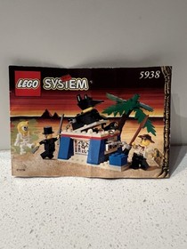Lego 5938 INSTRUCTIONS ONLY Adventures Desert Vintage 1998 Oasis Ambush
