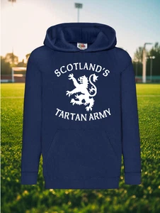 Scotland's Tartan Army hoodie, Scotland Football Supporters hooded jumper - Picture 1 of 2