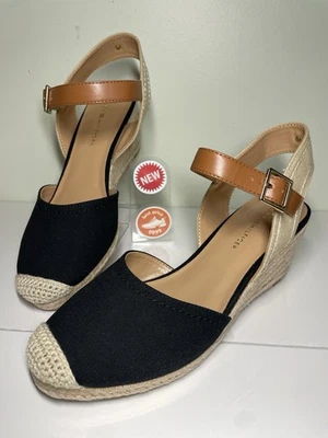 Tommy Hilfiger - Size 9 - Women's Espadrille Platform Wedge Sandals - Note - Image 1 of 4
