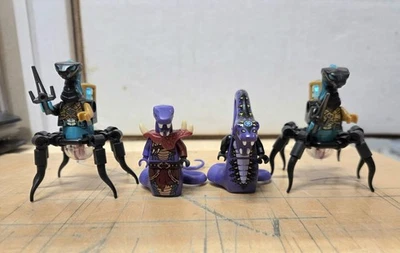 Lot of 4 Lego Ninjago Rise of the Snakes Minifigures - Image 1 of 4