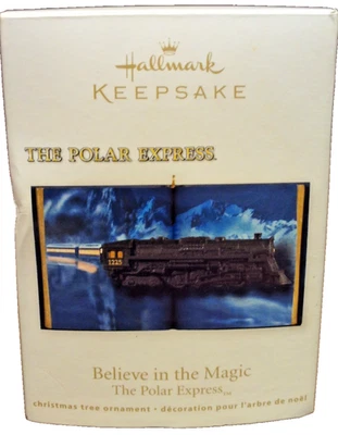 Hallmark Keepsake CHRISTMAS Ornament 2012 Believe in Magic Polar Express    1022 - Image 1 of 4