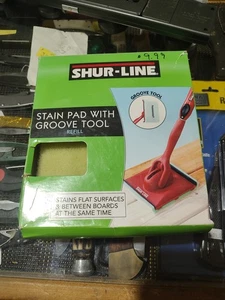 Shur-Line 2007091 Staining Pad,7-5/8 In.L,Green - Picture 1 of 7