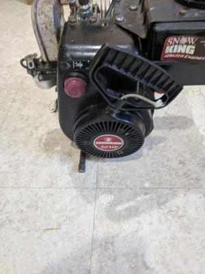 Tecumseh 5.0 HP Engine Runs Good Snow Blower Engine  - Image 1 of 4