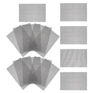  15pcs Flower Pot Drainage Mesh Pad: 20x30cm Rectangular Grid Insert Improves - Picture 1 of 12