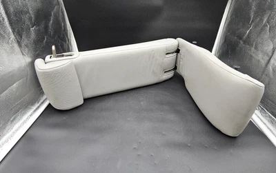 Toyota Highlander 2008-2013 segunda fila asiento de salto medio gris cuero OEM Foto 1 de 4