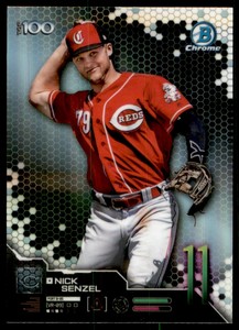 2019 Bowman Chrome Scouts Top 100 #BTP11 Nick Senzel