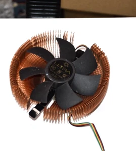 Ultra copper CPU Cooler Heatsink  and Cooling Fan For AMD Socket AM2, AM2+, AM3 - Picture 1 of 2