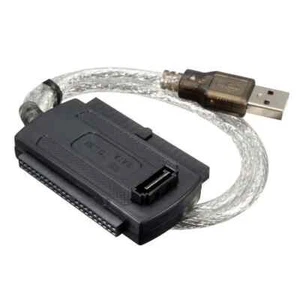 New IDE SATA to USB 2.0 Adapter Converter Cable For 2.5 3.5 Inch Hard Drive HD - Picture 1 of 4