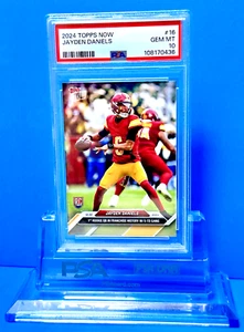 Jayden Daniels PSA 10 ! (RC) 2024 Topps Now - Picture 1 of 2