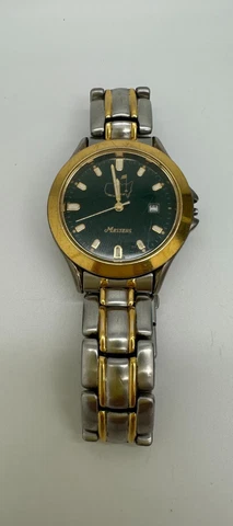 RARE 12/700 Masters Stainless Steel Golf Watch Augusta National Cover