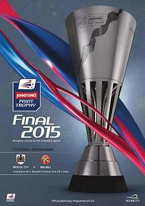 2015 JOHNSTONES PAINT TROPHY FINAL - BRISTOL CITY v WALSALL (22nd March 2015) - Picture 1 of 1