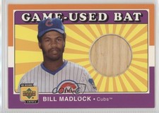 2001 Upper Deck Decade 1970's Game-Used Bats Bill Madlock #B-BIM