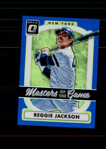 2017 Panini Donruss Optic Masters of The Game Prizm REGGIE JACKSON /149 Yankees 