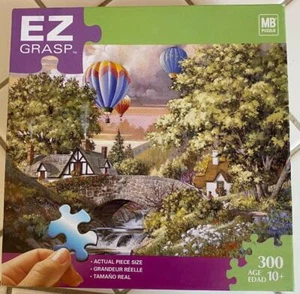 Milton Bradley Jigsaw Puzzle; Sunset Flight; 300 EZGrasp pieces; DAMAGED BOX - Picture 1 of 2