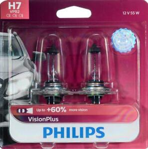 Philips Lighting Pack of 2 H7 VisionPlus Upgrade Headlight Bulbs 55W 3300K