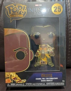 LOUNGEFLY POP! Marvel Infinity Saga Large Enamel Pin - OKOYE - Avengers Sealed - Picture 1 of 2