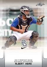 10-Count Lot Albert Hsiao 2017 Leaf Perfect Game NIKE All-American Rookies
