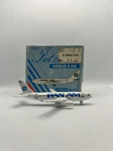 SCHABAK MODEL DIECAST 1:600 SCALE JET BOX " PAN AM AIRBUS A 310 " 903/7b - Picture 1 of 5