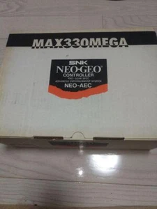 NEO GEO MAX 330 MEGA Controller Arcade stick Neogeo SNK boxed japan used tested - Picture 1 of 12