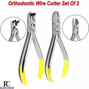 Dental Distal End Cutter TC Hartdrahtschneider TC Kieferorthopädische Zange 2er Set - Bild 1 von 5