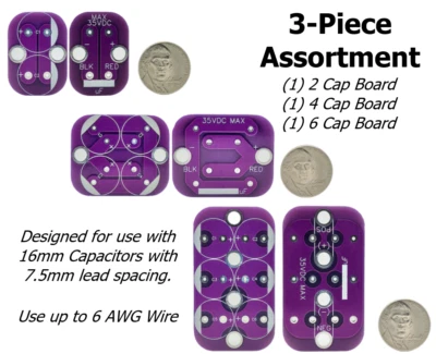 ATOMIC DIY ESC Cap Pack PCB Kit - 3 Piece Assortment - Image 1 of 4