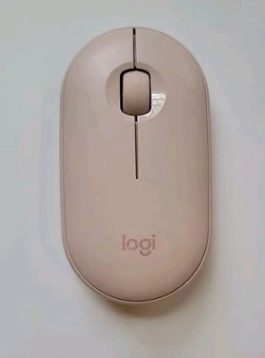 Logitech Pebble M350 Wireless Optical Mouse Rose Pink  - Image 1 of 4