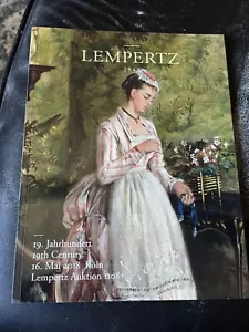 Lempertz 1845 ��19. Jahrhundert 19. Jahrhundert 16. Mai 2018 Köln Auktion 1108 - Bild 1 von 4
