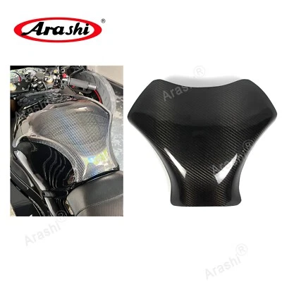 Carbon Fiber Gas Tank Cover Protector For Suzuki Hayabusa GSXR1300 1999 - 2007 - Image 1 of 4