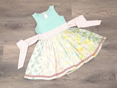 En muy buen estado Matilda Jane niñas talla 6 tendencia setter vestido hola precioso Foto 1 de 3