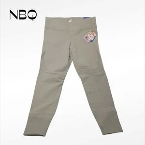 Joylab Mid Rise Leggings 7/8 Length Womens Tan Key Pocket XL - Picture 1 of 11